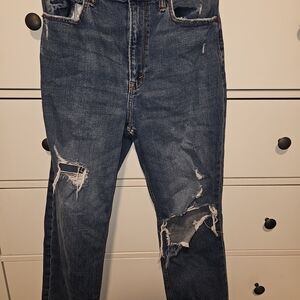 Abercrombie & Fitch Ultra High Rise Blue Jeans
